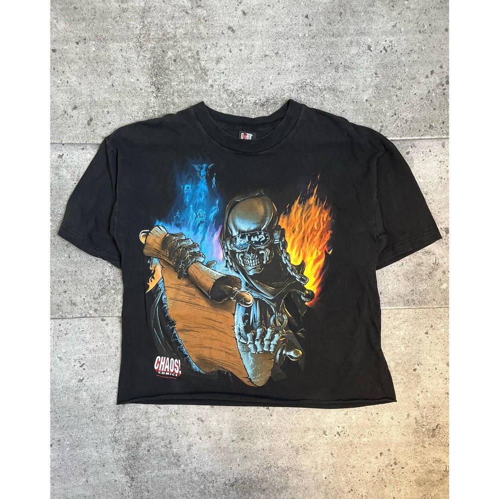 Megadeath "Cryptic Writings" Cropped Tee (XL) - 1997